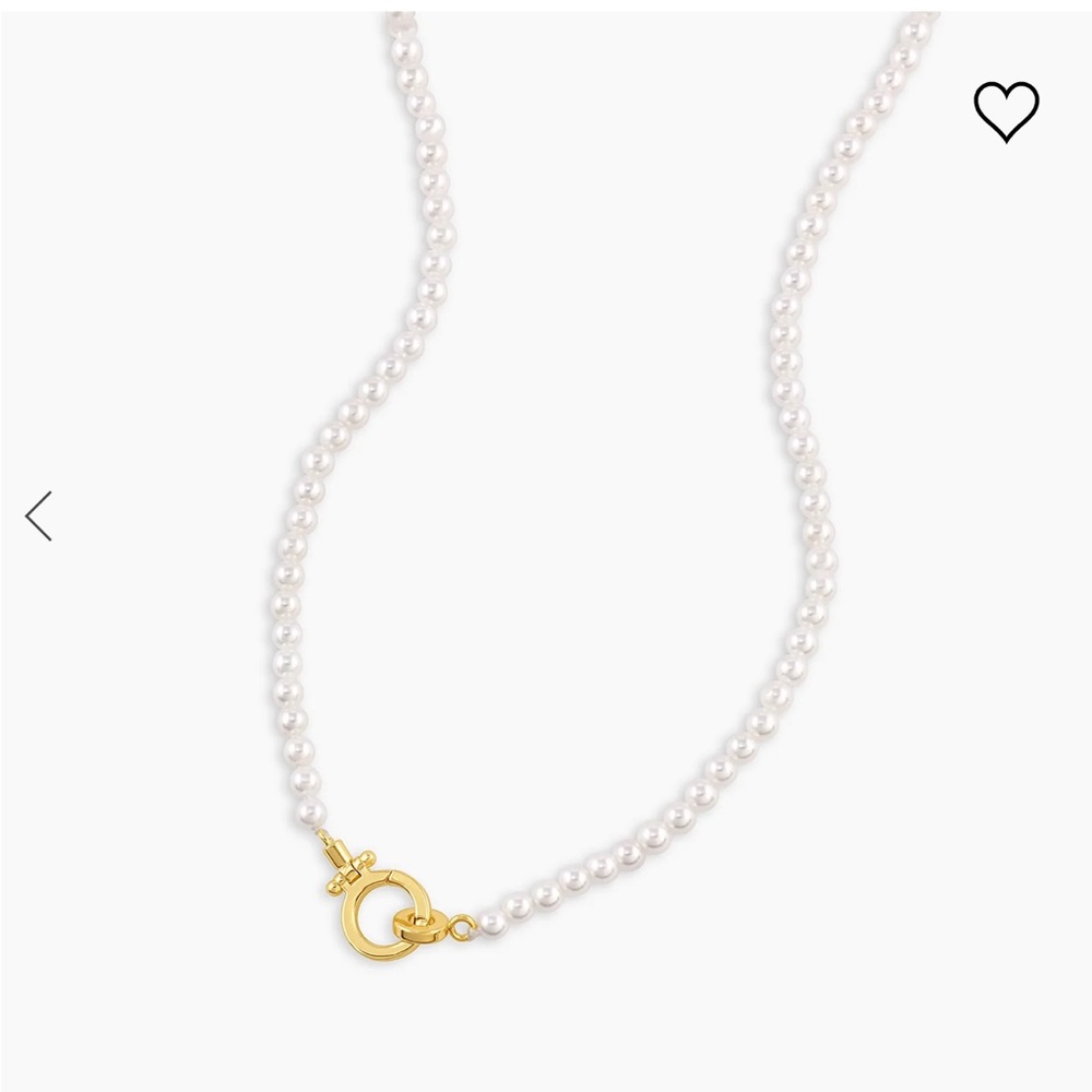 Gorjana Parker Pearl Necklace